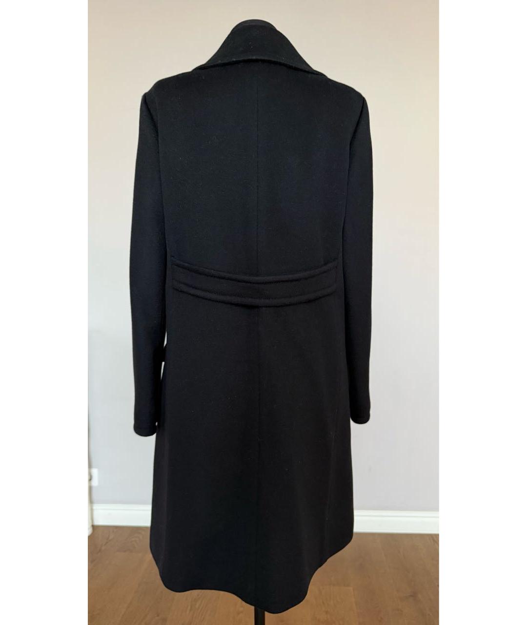 GUCCI Черное шерстяное пальто, фото 2