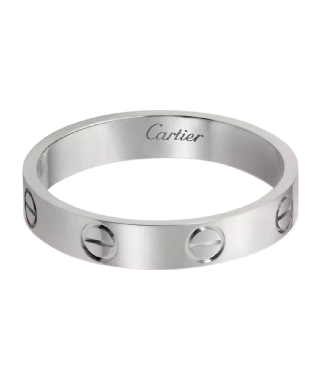 CARTIER Серебряное кольцо из белого золота, фото 1