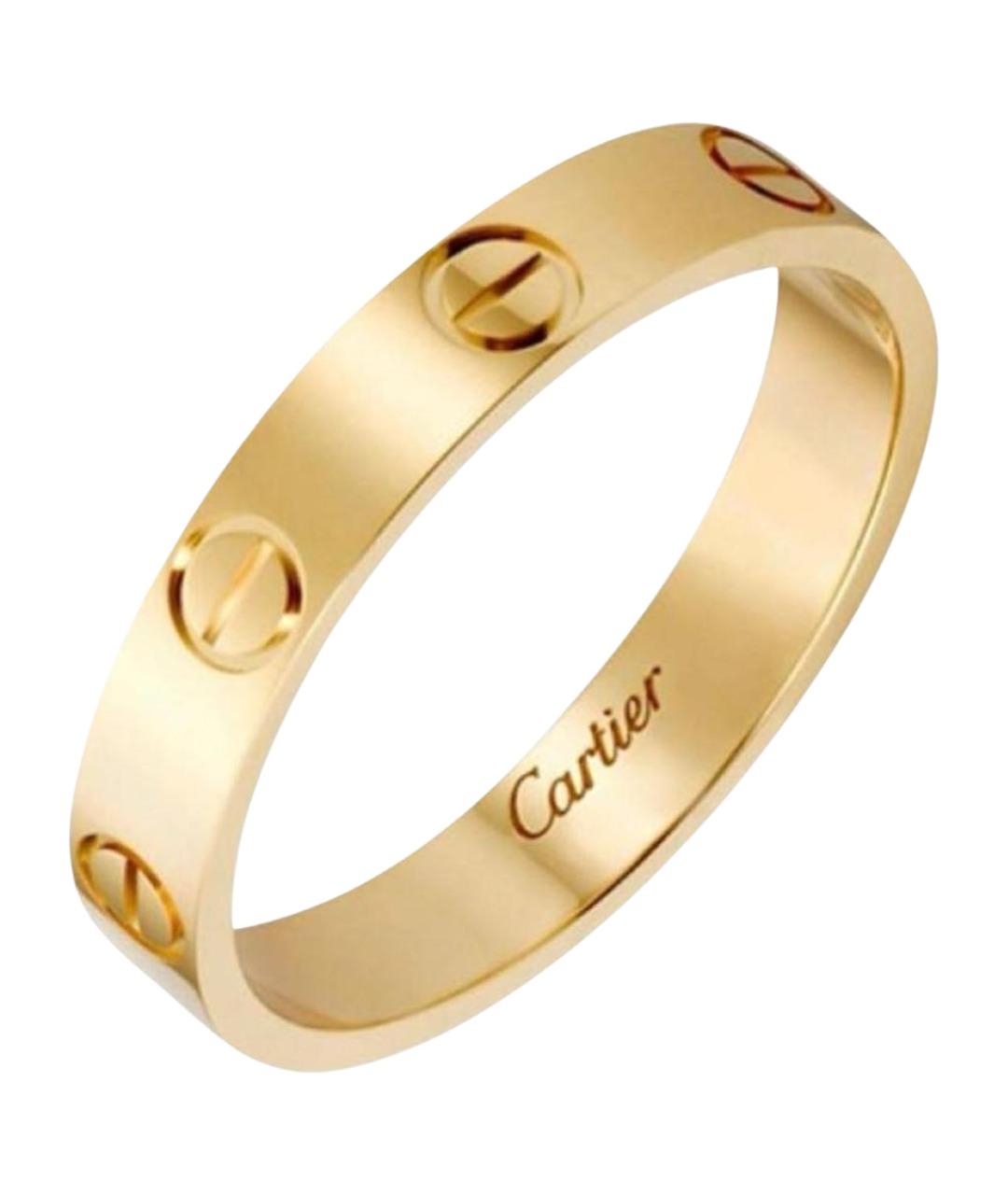 CARTIER Золотое кольцо из желтого золота, фото 1