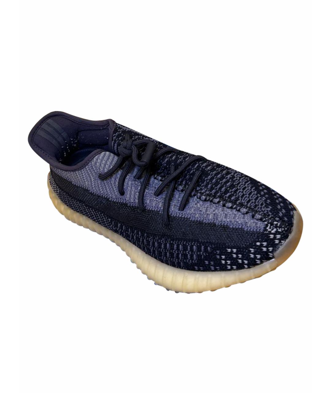 ADIDAS YEEZY Черные текстильные кроссовки, фото 1