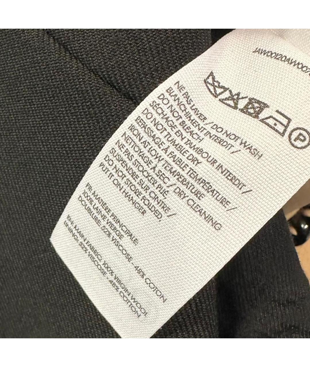 JACQUEMUS Черный шерстяной жакет/пиджак, фото 6