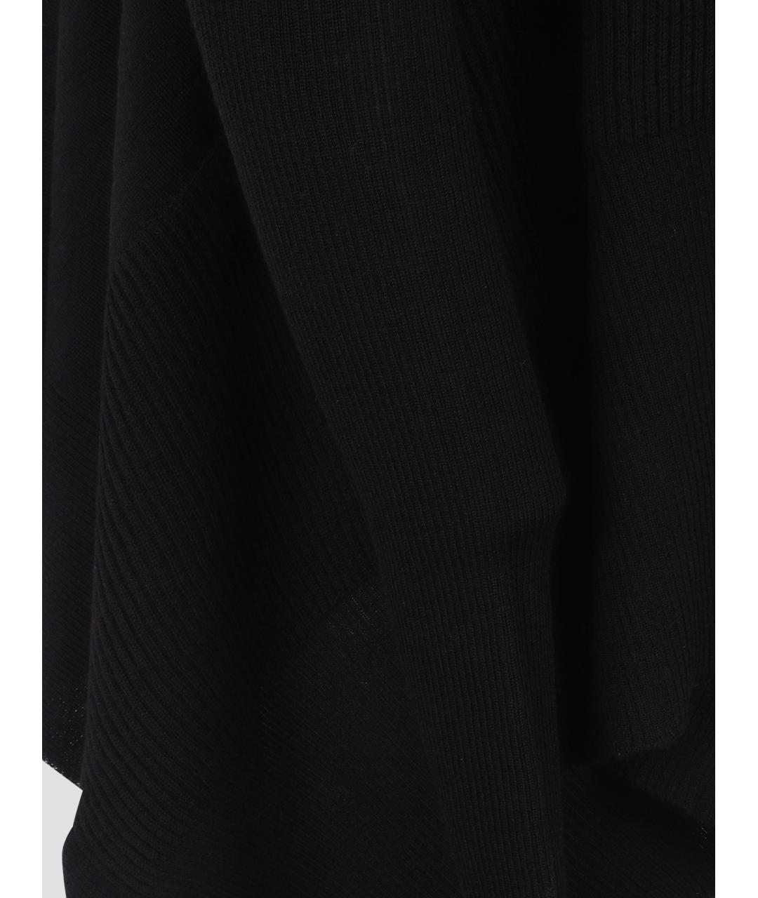 RICK OWENS Черный шерстяной кардиган, фото 3