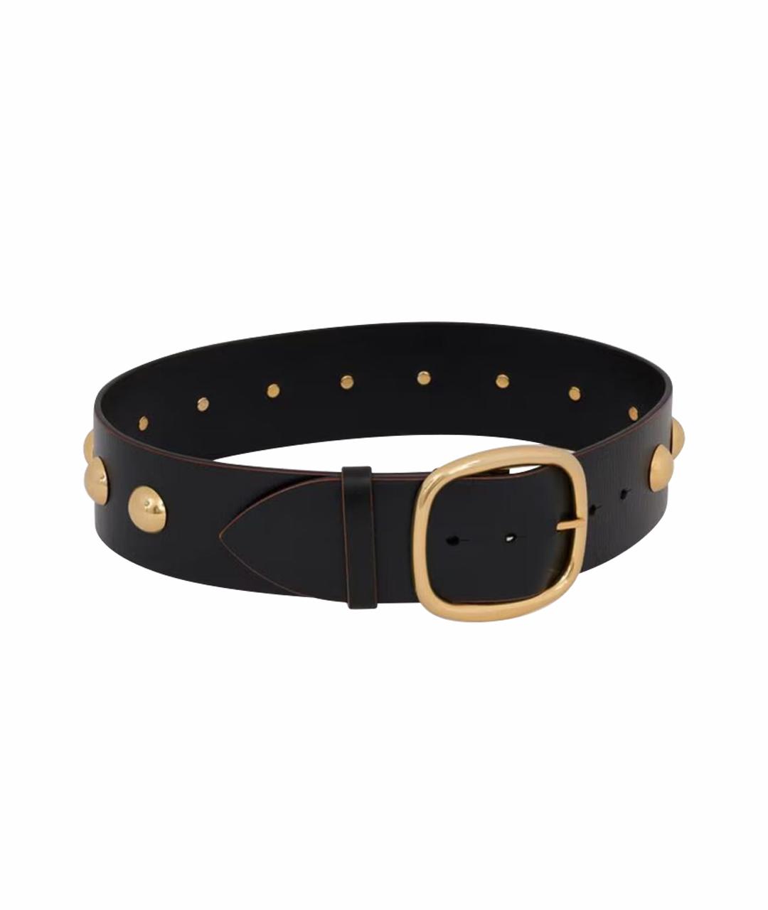 CHLOE Черный кожаный ремень, фото 1