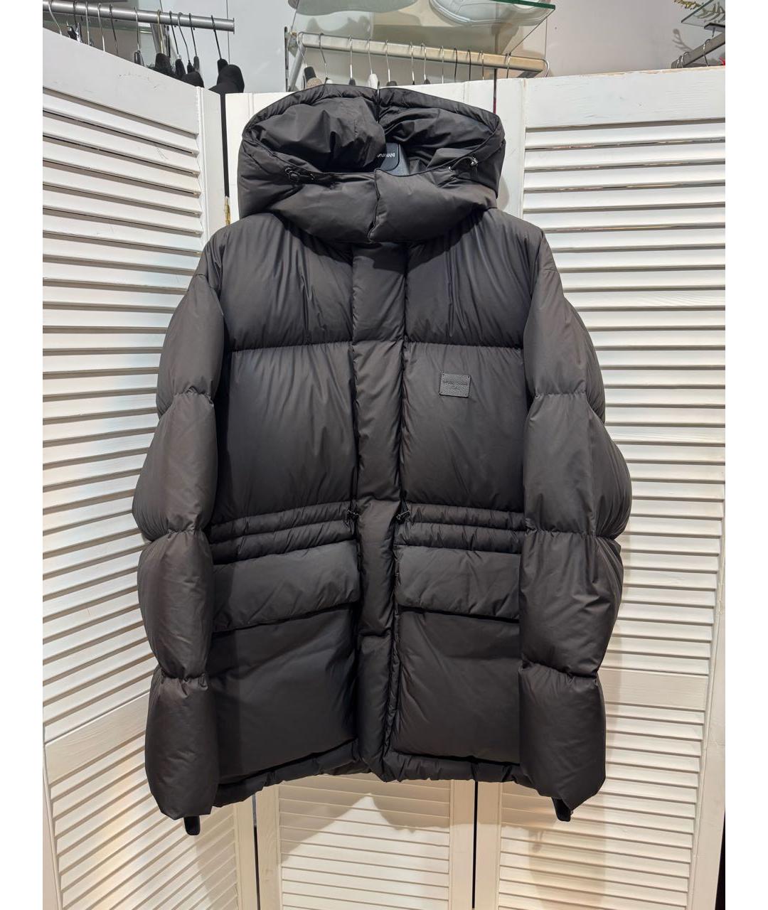 ARMANI EXCHANGE Черный пуховик, фото 9