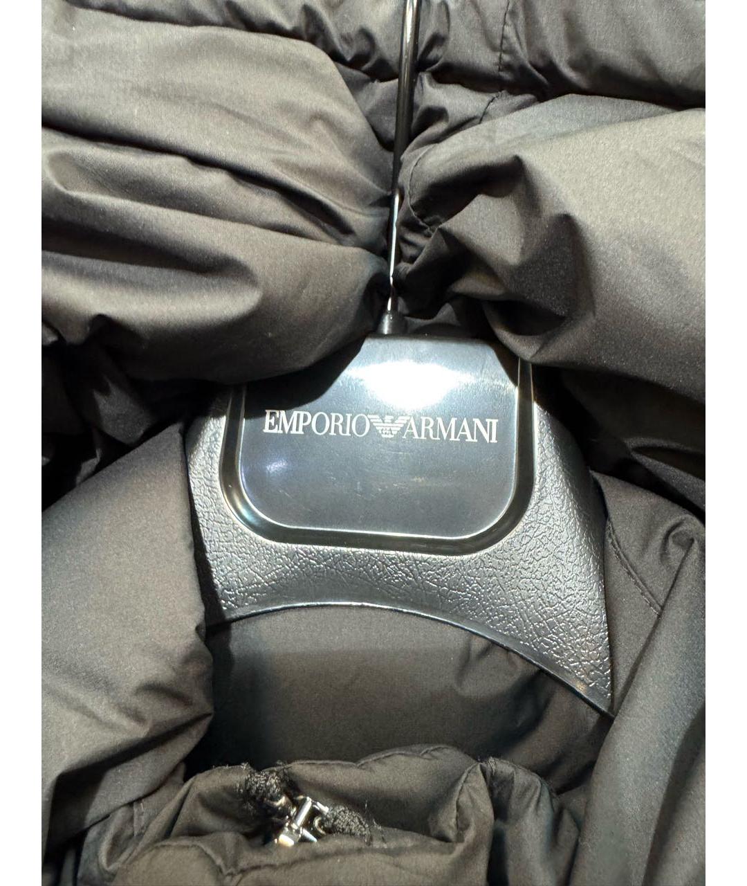 ARMANI EXCHANGE Черный пуховик, фото 5