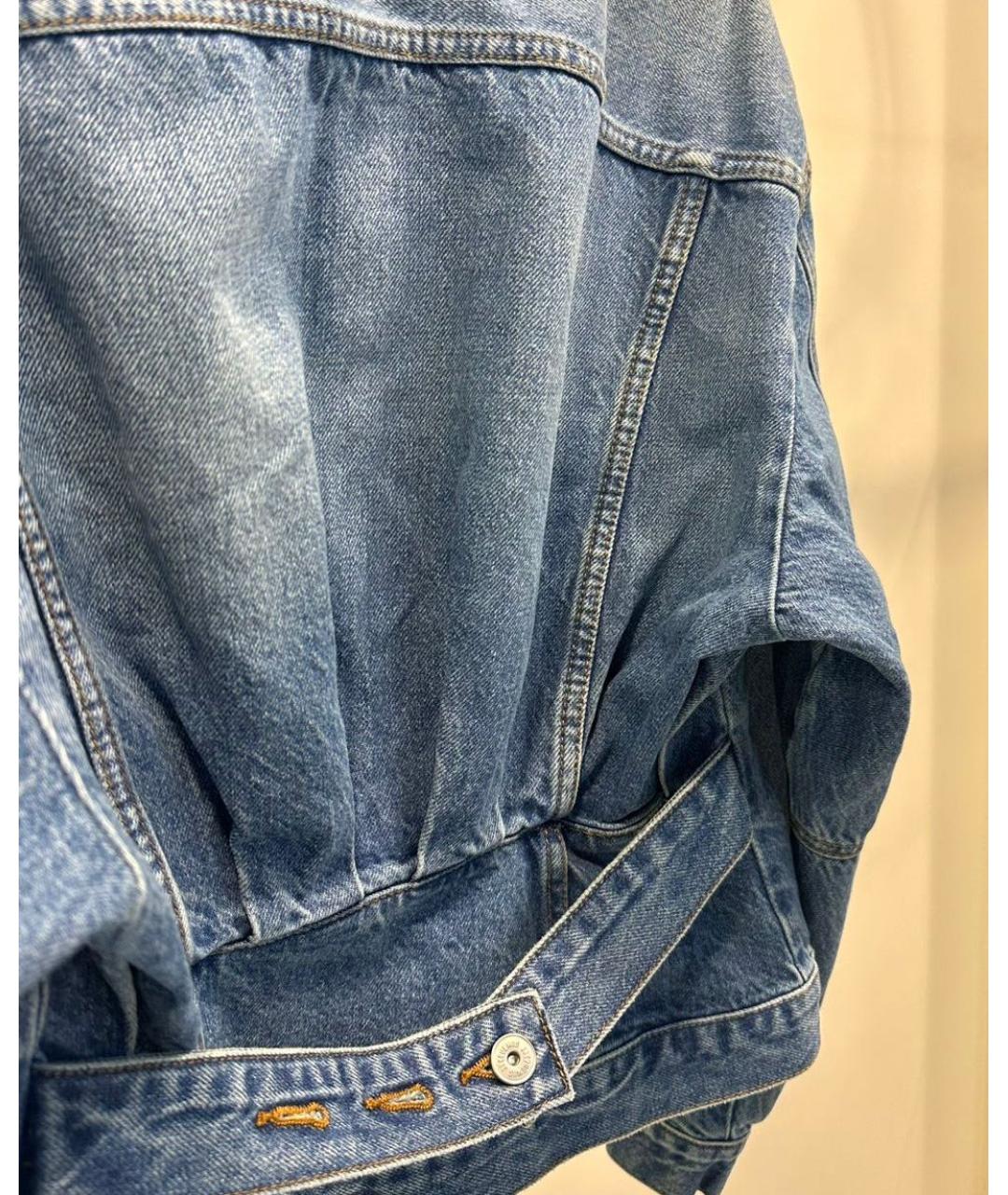 JACQUEMUS Голубая деним куртка, фото 4