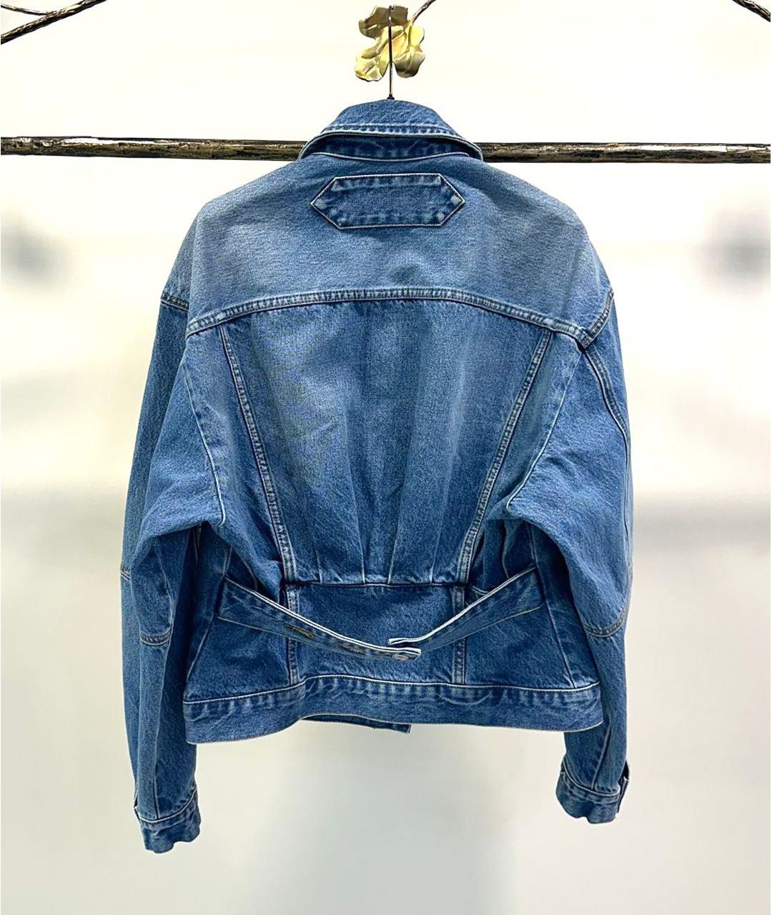 JACQUEMUS Голубая деним куртка, фото 2