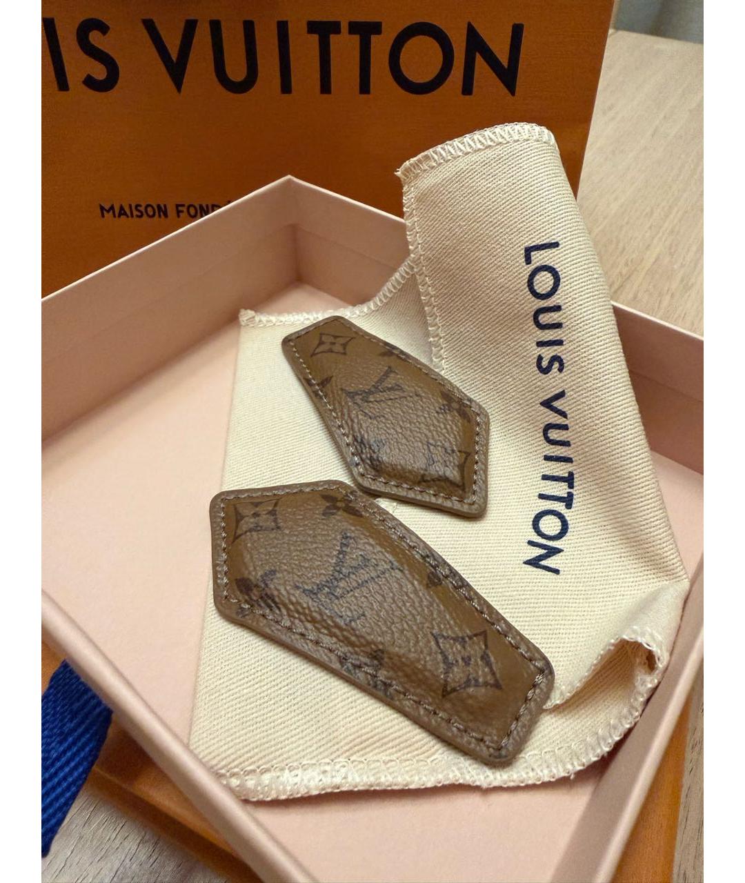 LOUIS VUITTON Бежевая заколка, фото 6