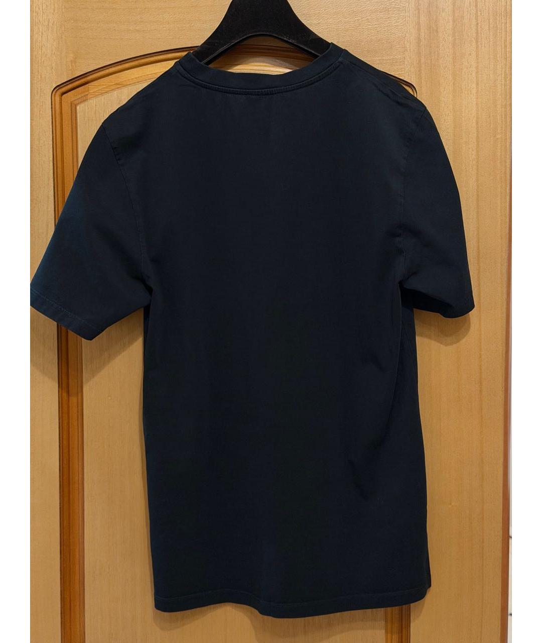 LOEWE Черная хлопковая футболка, фото 2