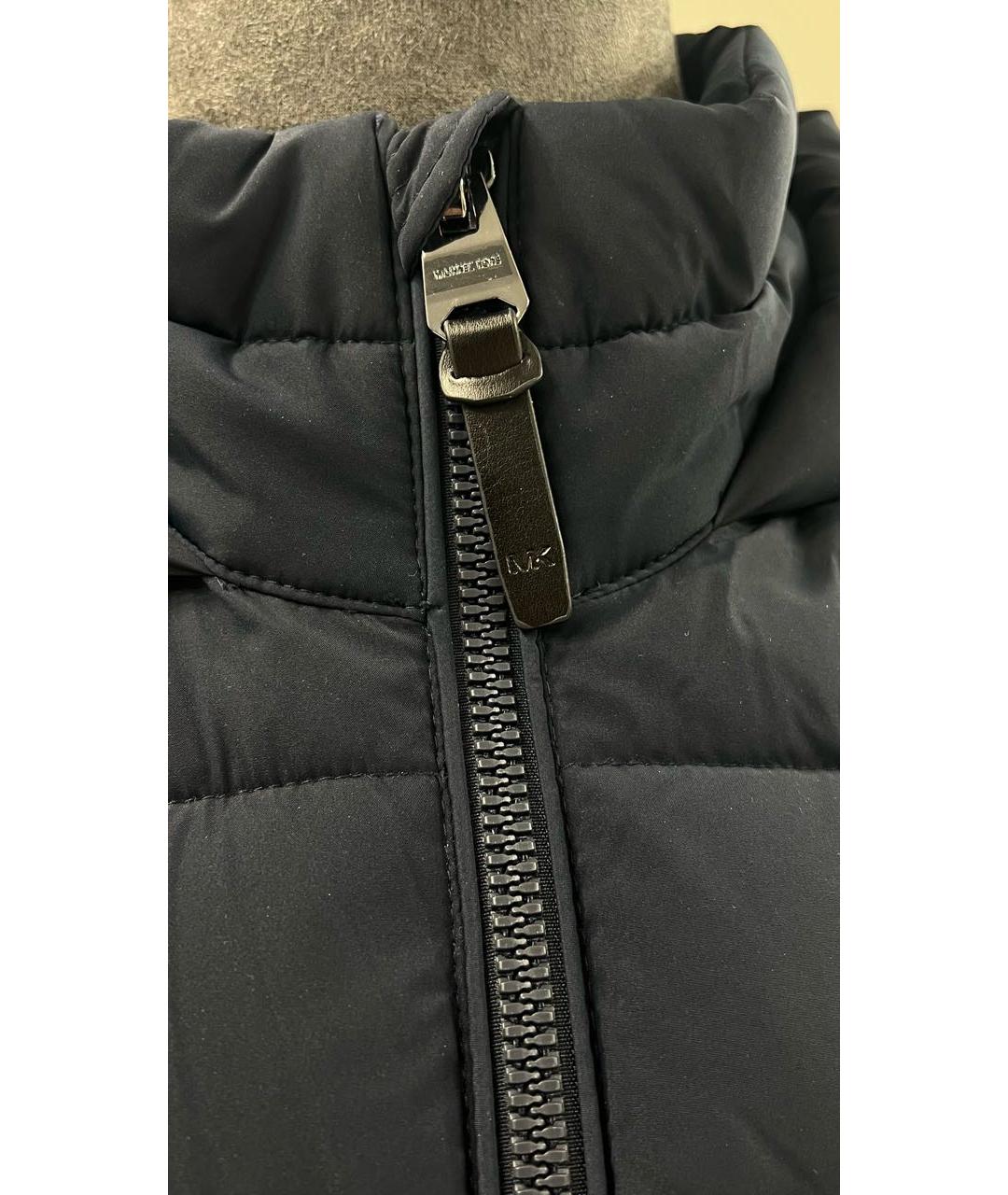 MICHAEL KORS Темно-синяя полиэстеровая куртка, фото 4