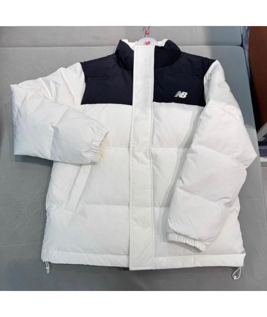 NEW BALANCE Белый полиэстеровый пуховик, фото 4