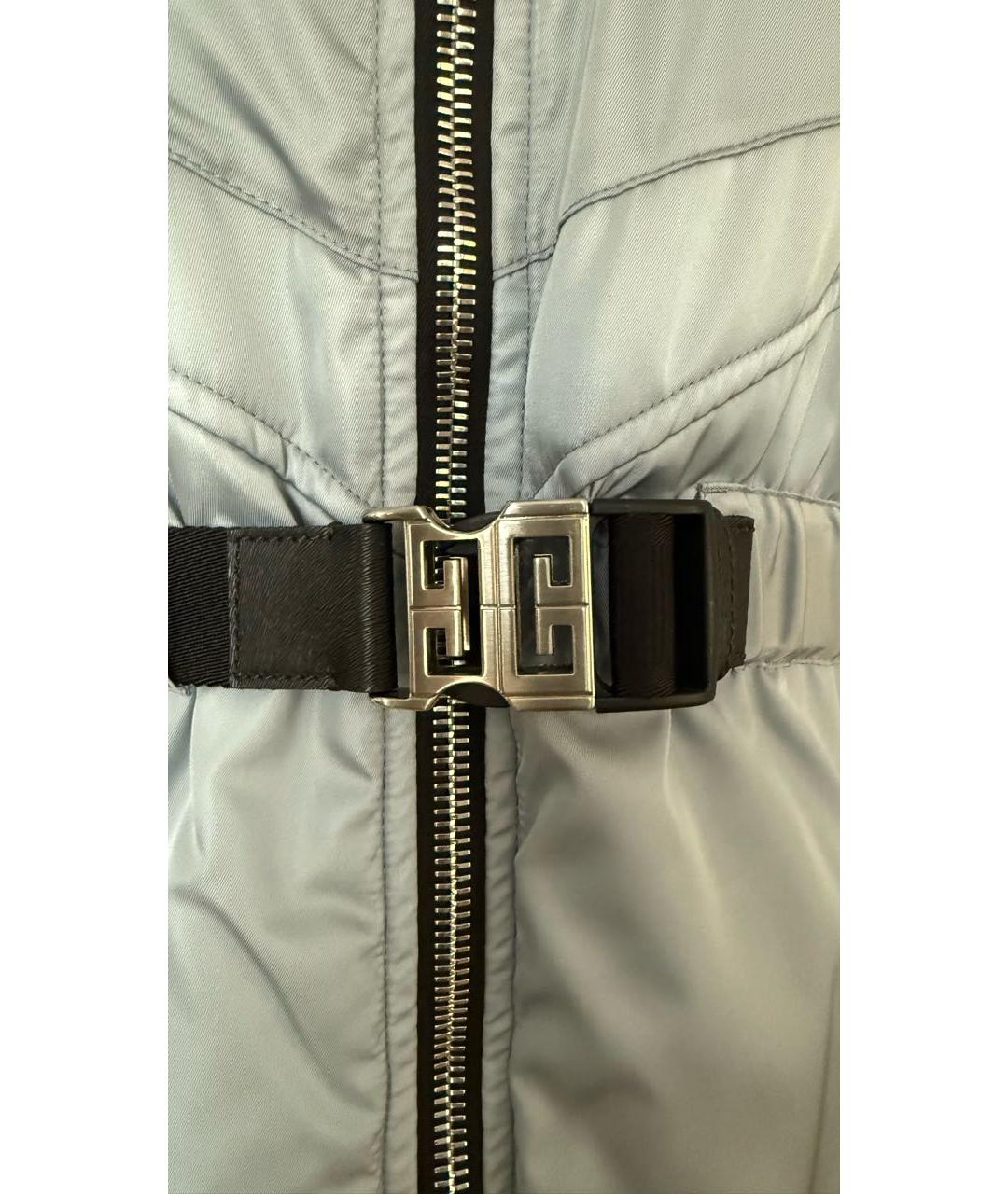 GIVENCHY Голубая полиамидовая куртка, фото 4