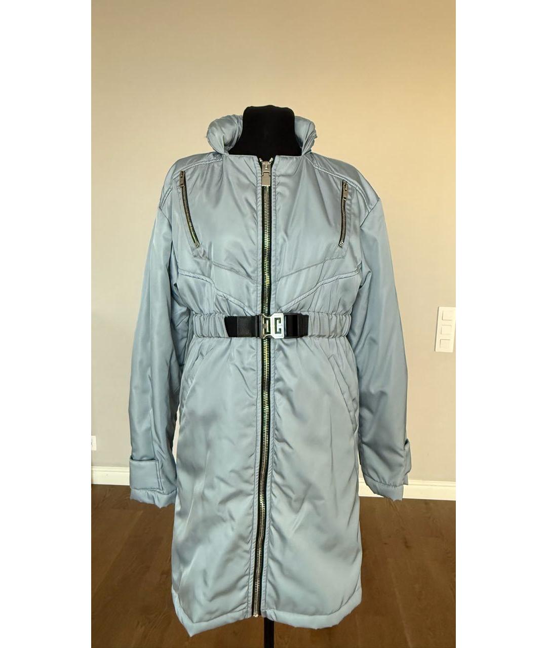GIVENCHY Голубая полиамидовая куртка, фото 7