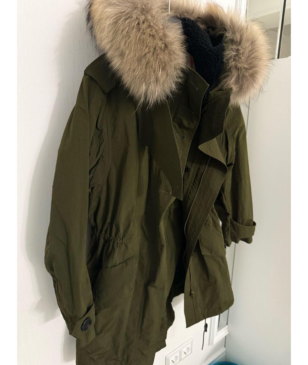 BURBERRY Хаки парка, фото 2
