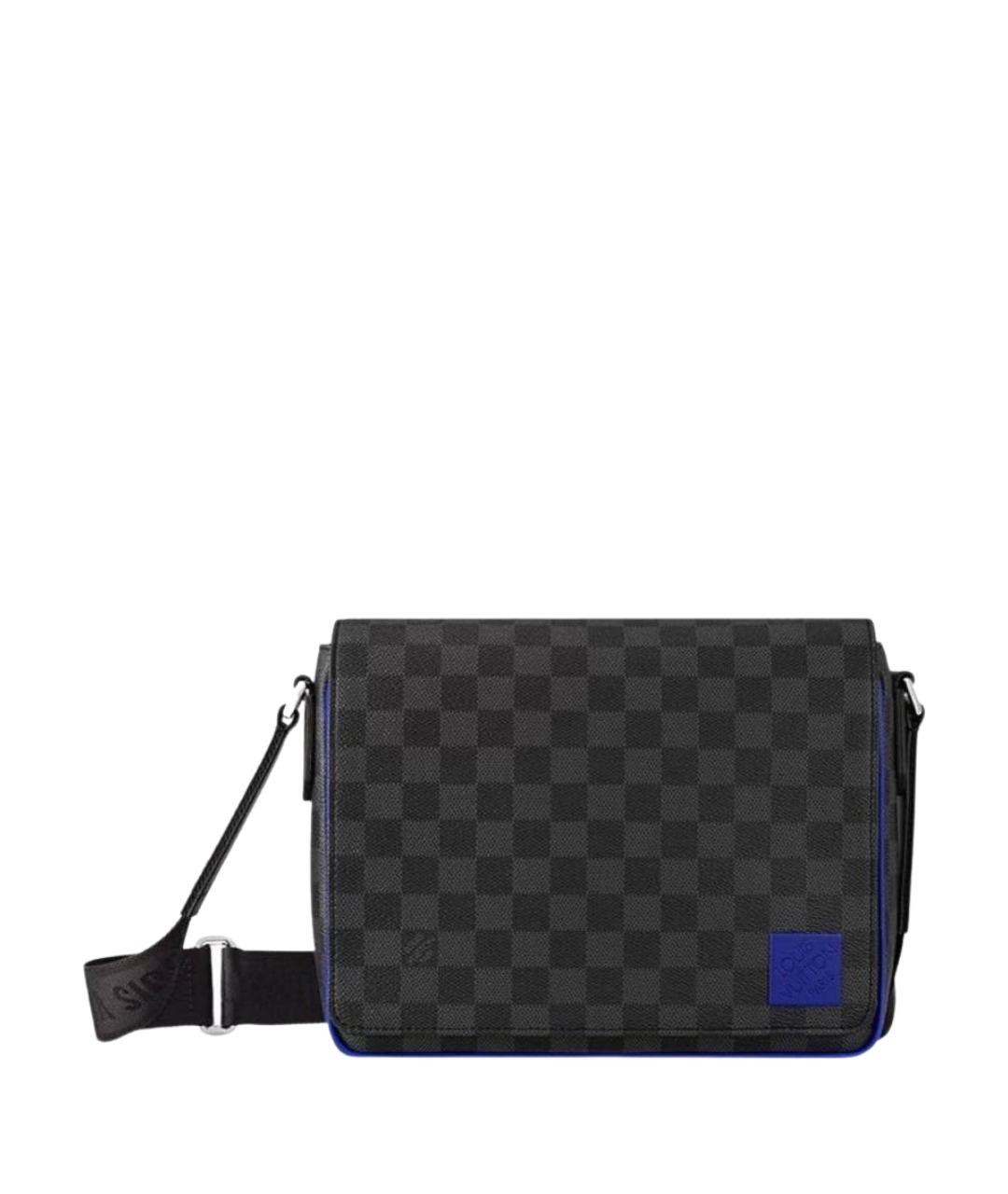 LOUIS VUITTON Черная сумка на плечо, фото 1