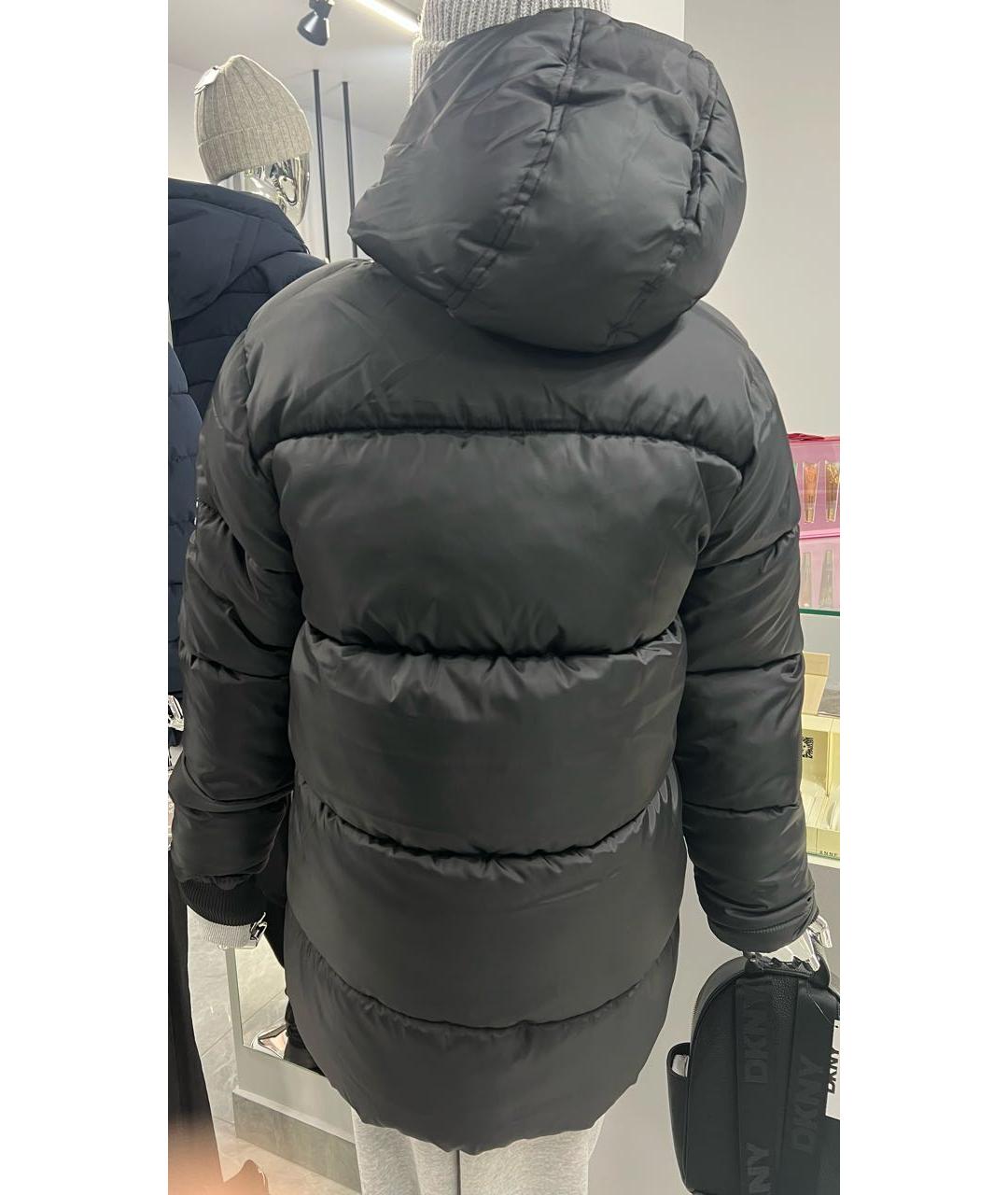 CALVIN KLEIN Черная полиэстеровая куртка, фото 2