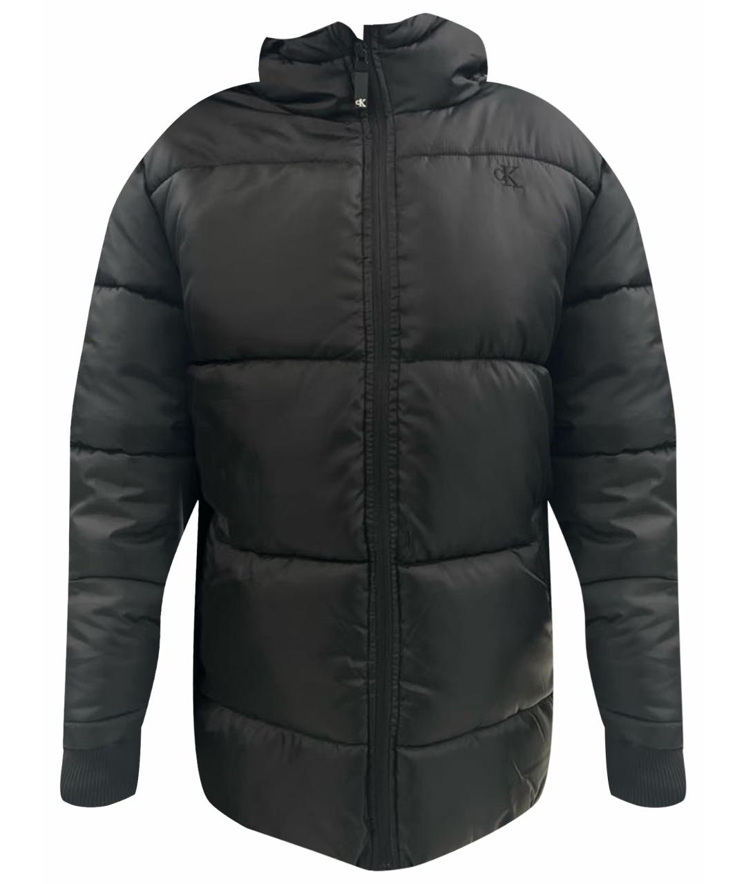CALVIN KLEIN Черная полиэстеровая куртка, фото 1