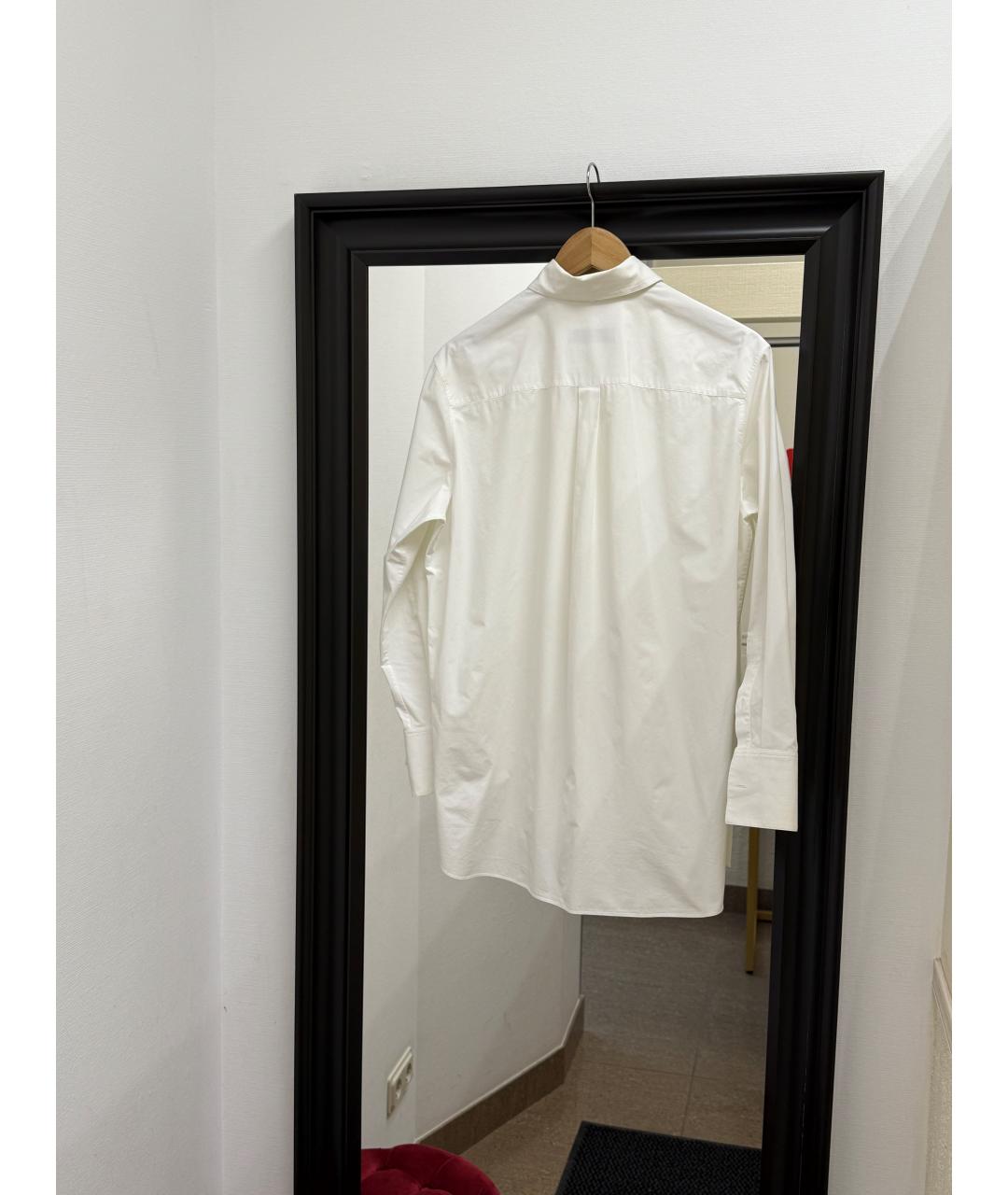 VALENTINO Белая хлопковая рубашка, фото 2