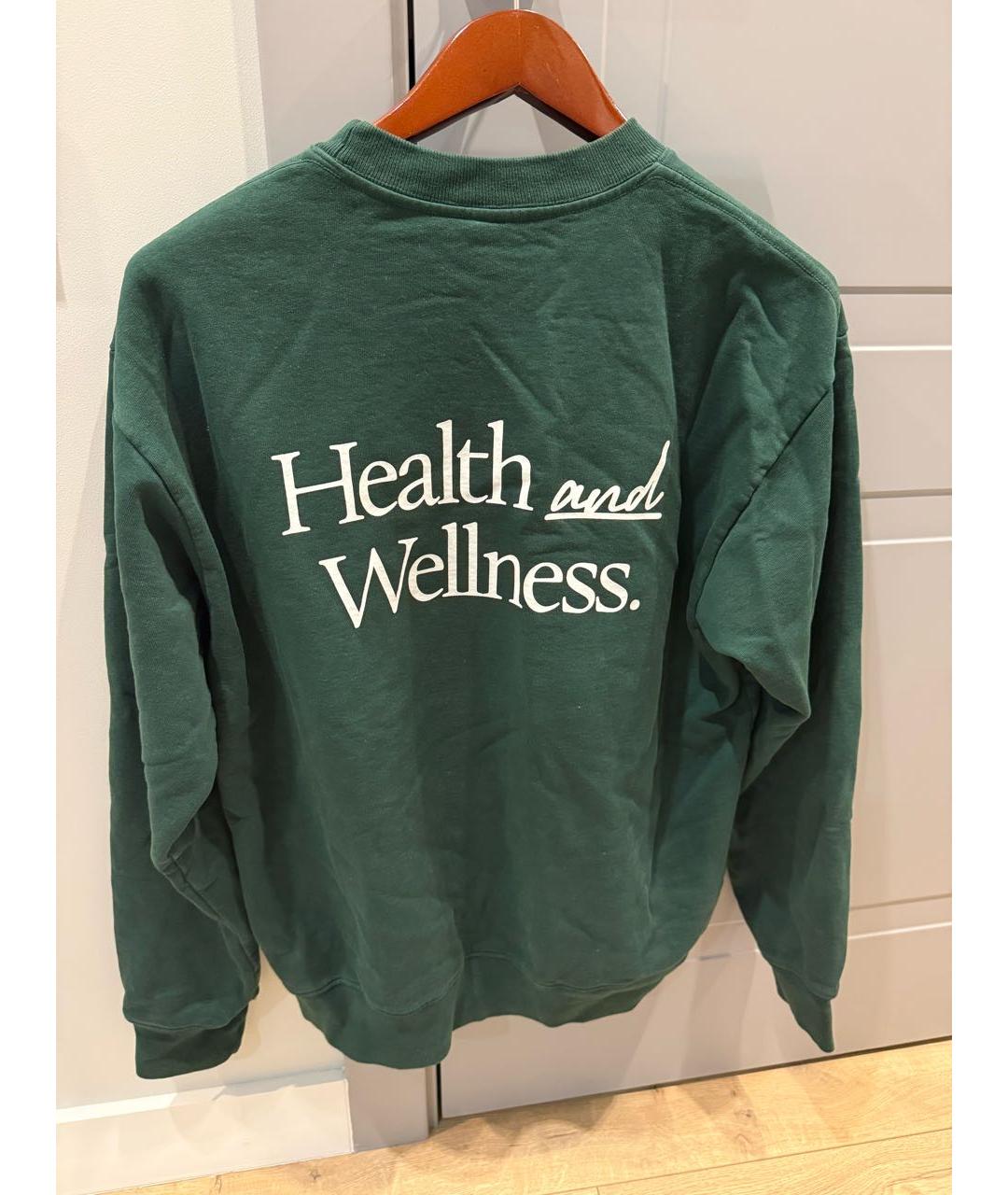 SPORTY AND RICH Зеленый хлопковый спортивные костюмы, фото 3