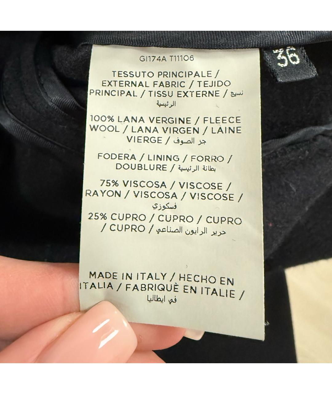 TOM FORD Черный шерстяной жакет/пиджак, фото 7