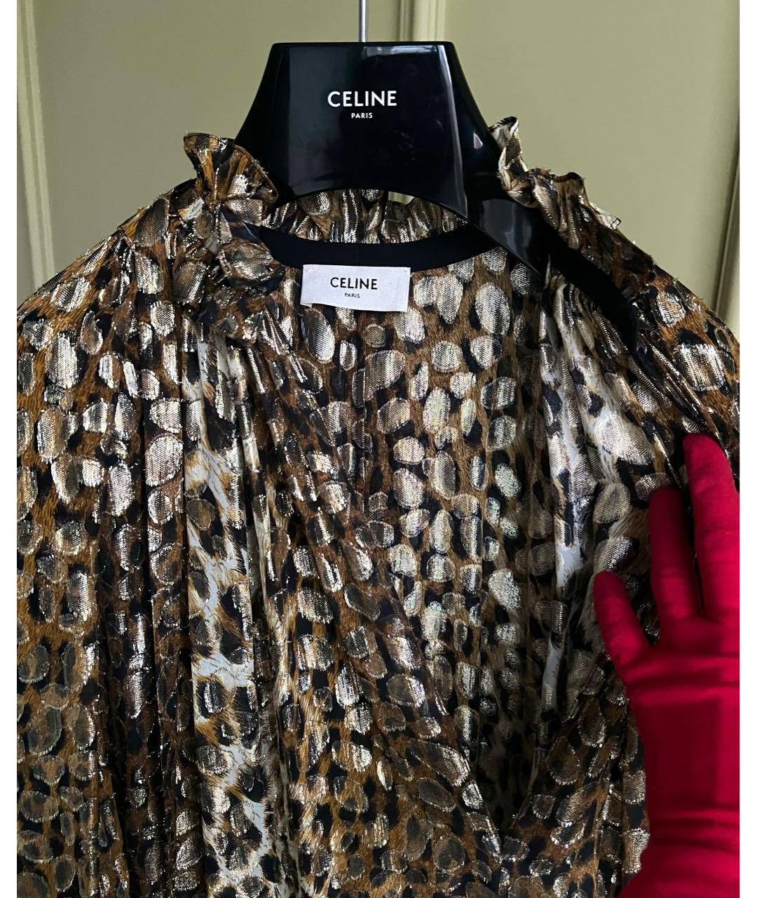 CHLOE Мульти шелковое платье, фото 6