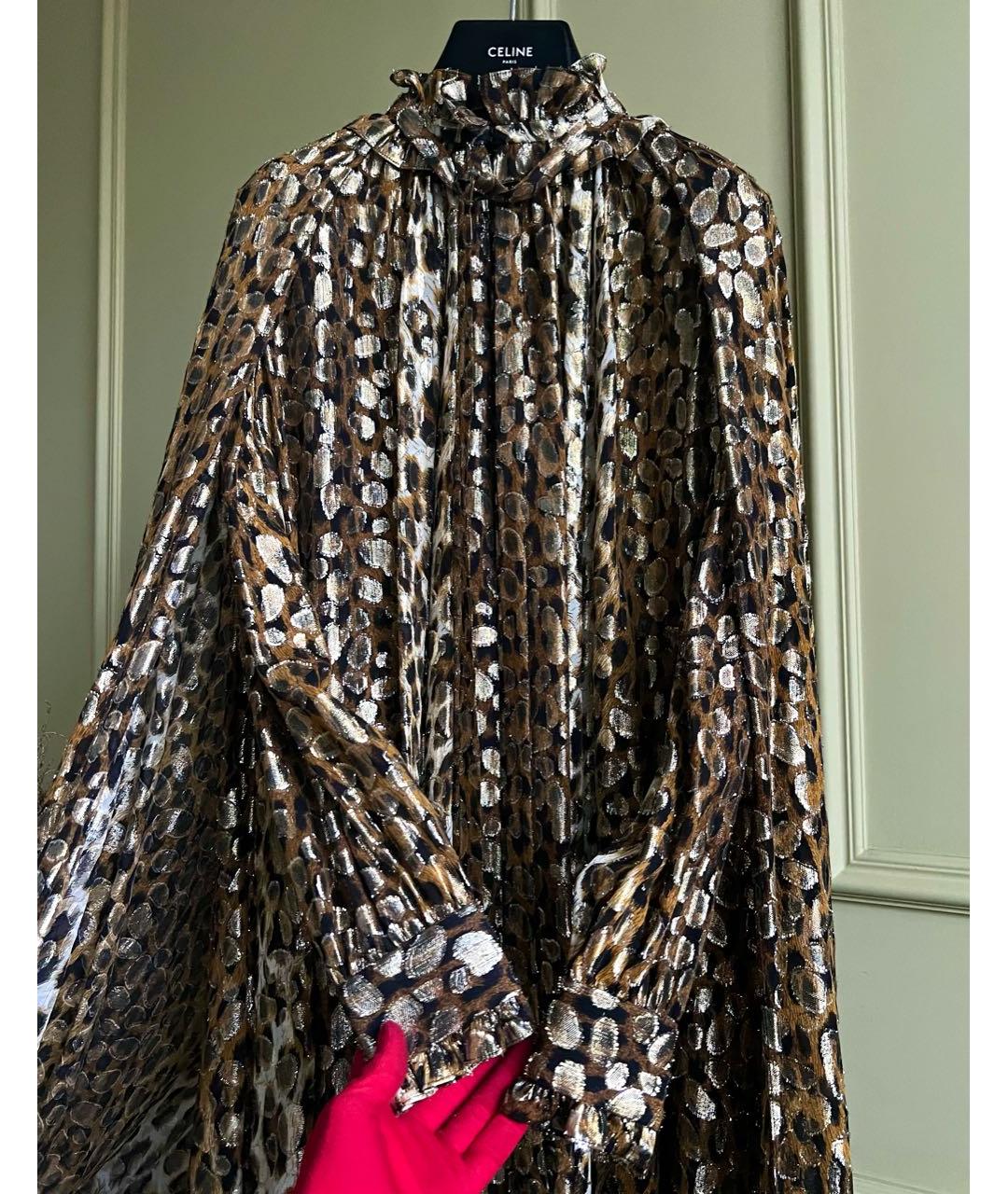 CHLOE Мульти шелковое платье, фото 3