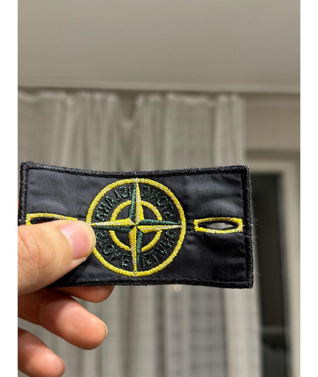 STONE ISLAND Черный полиамидовый жилет, фото 8