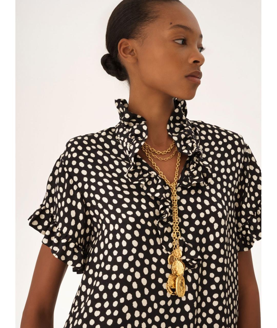 CHLOE Мульти шелковое коктейльное платье, фото 4