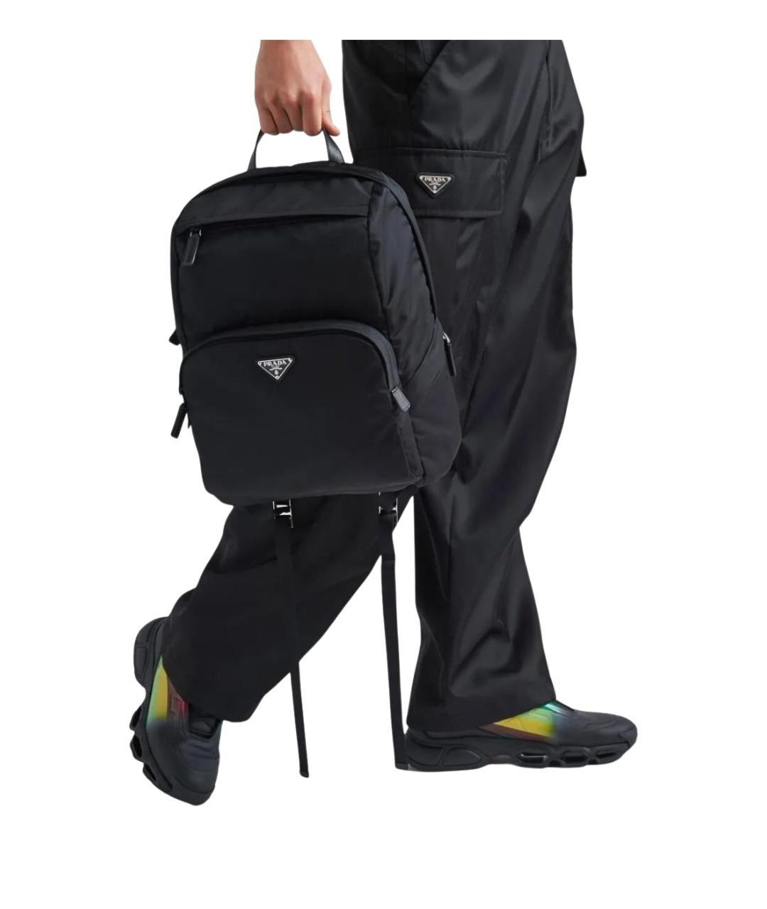 PRADA Черный рюкзак, фото 2