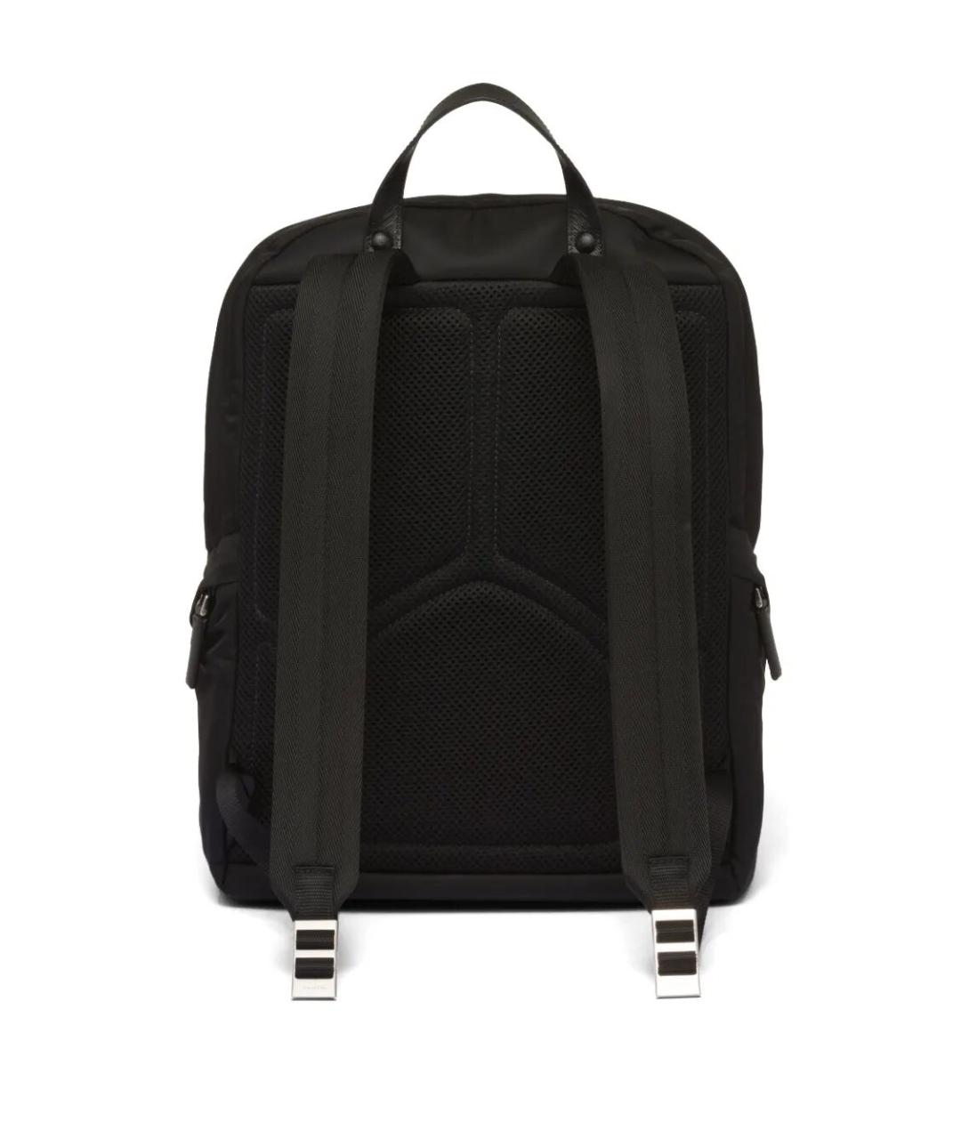PRADA Черный синтетический рюкзак, фото 5