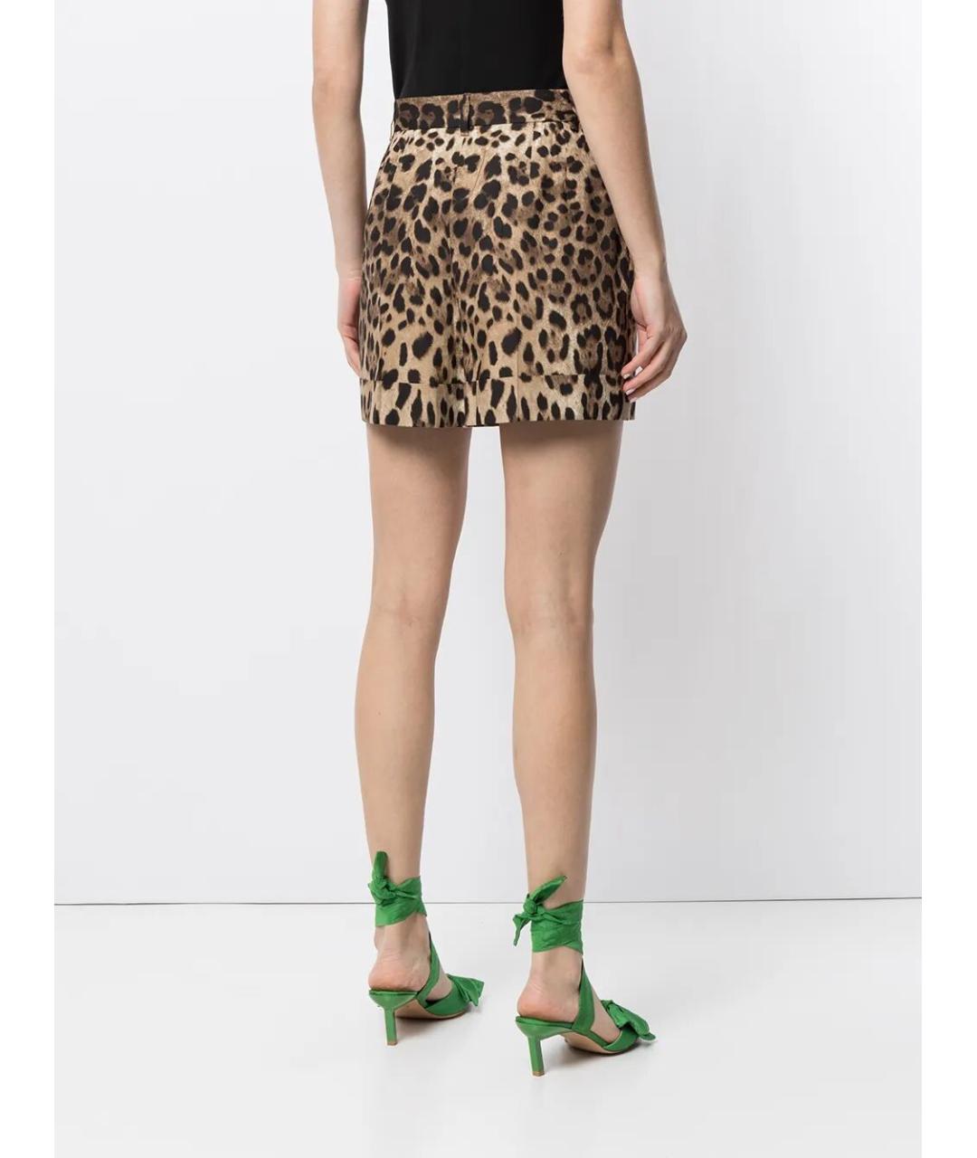 DOLCE&GABBANA Мульти хлопковые шорты, фото 3