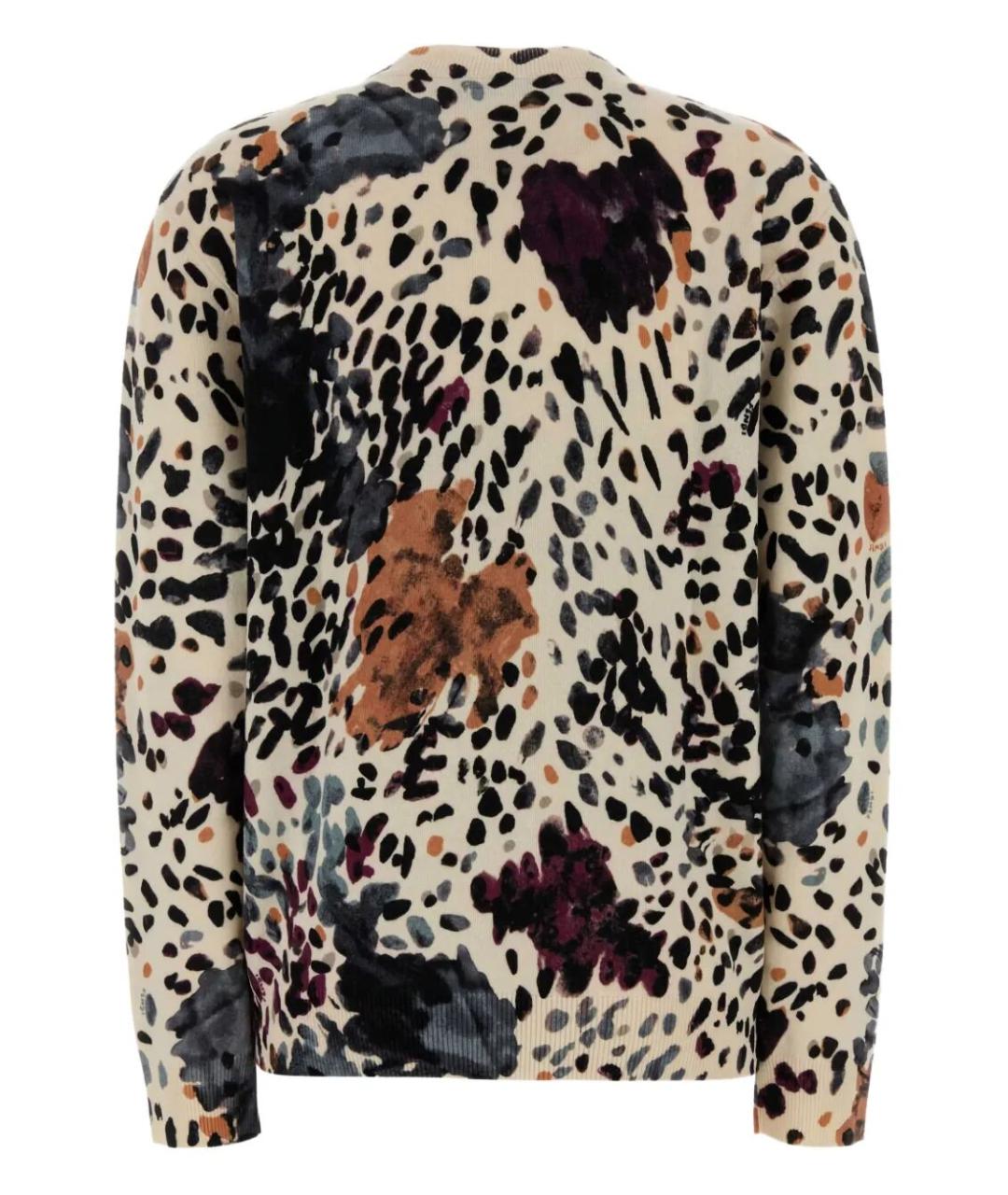 FENDI Мульти шерстяной джемпер / свитер, фото 2