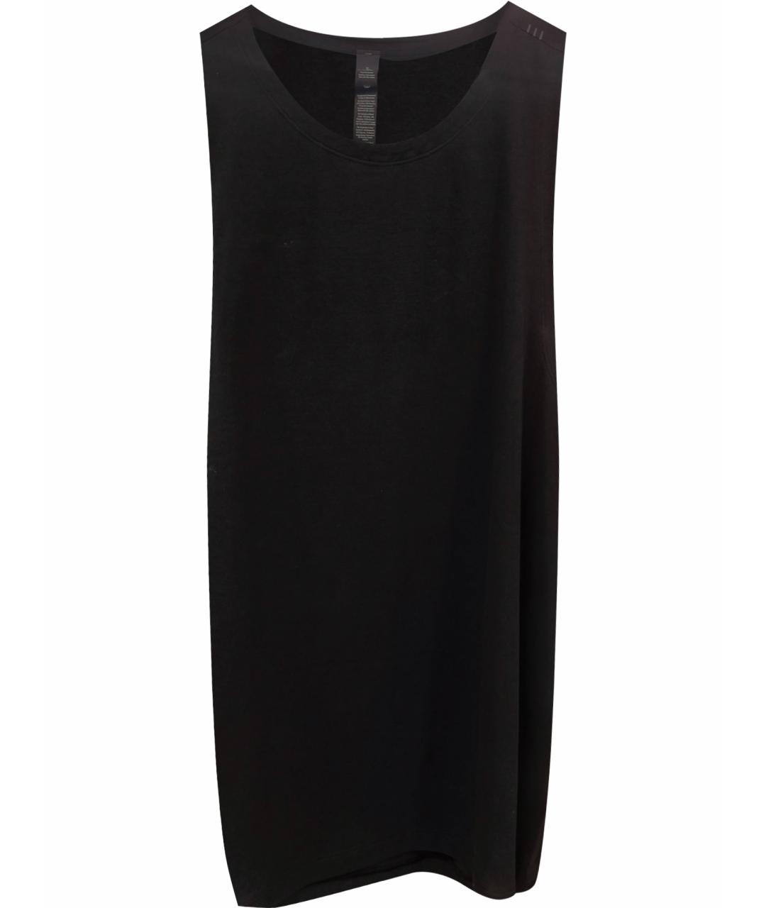 Lululemon Черная хлопко-полиэстеровая майка, фото 1