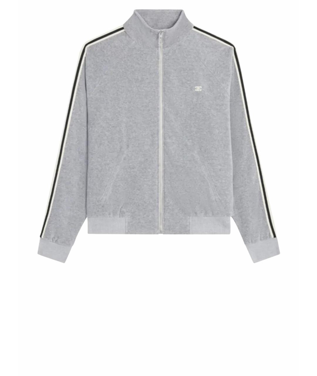 CELINE Серый хлопковый костюм с брюками, фото 1