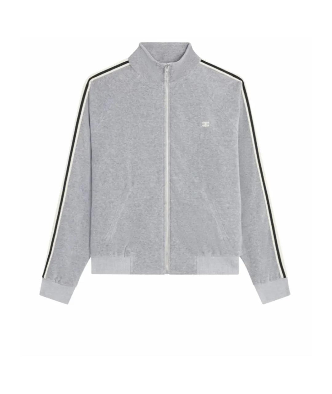 CELINE Серый хлопковый костюм с брюками, фото 5