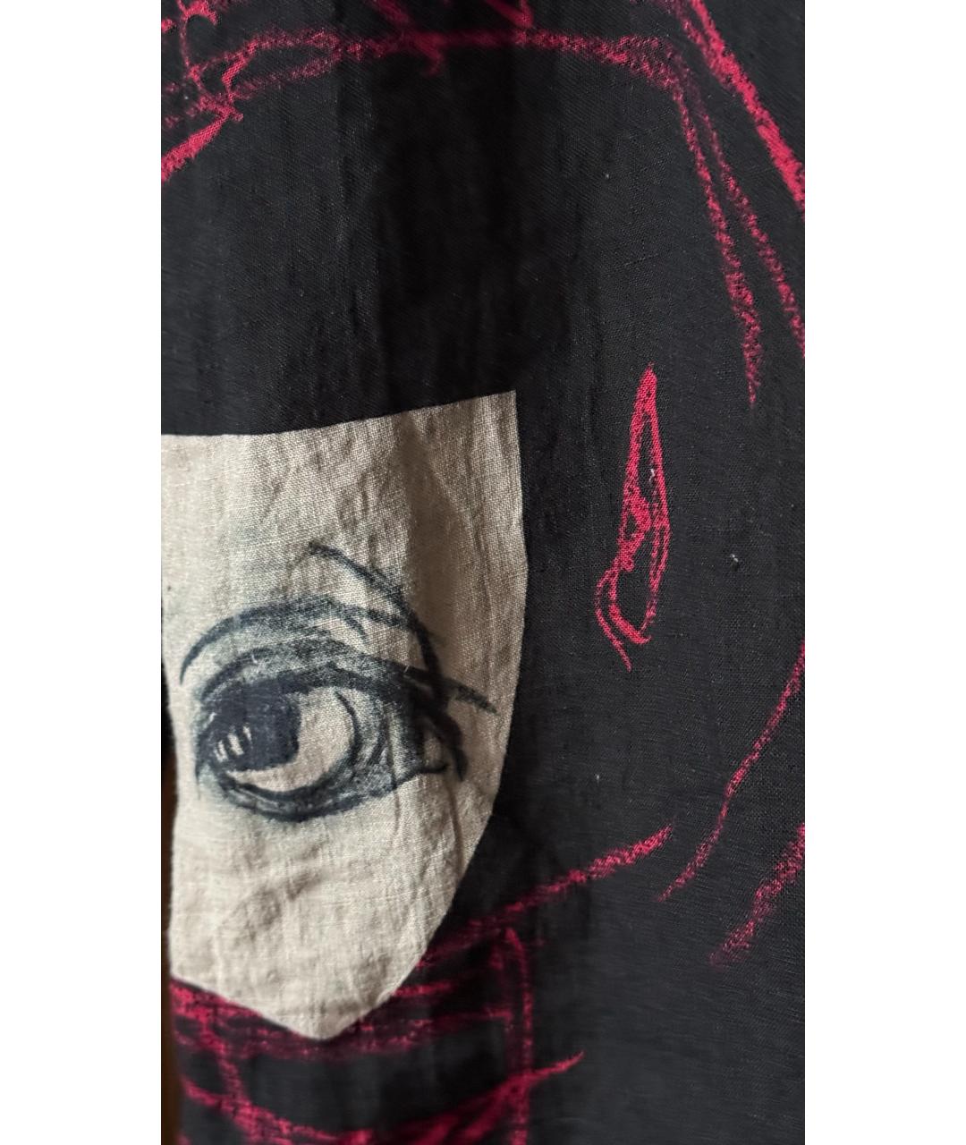 YOHJI YAMAMOTO Мульти льняные шорты, фото 4