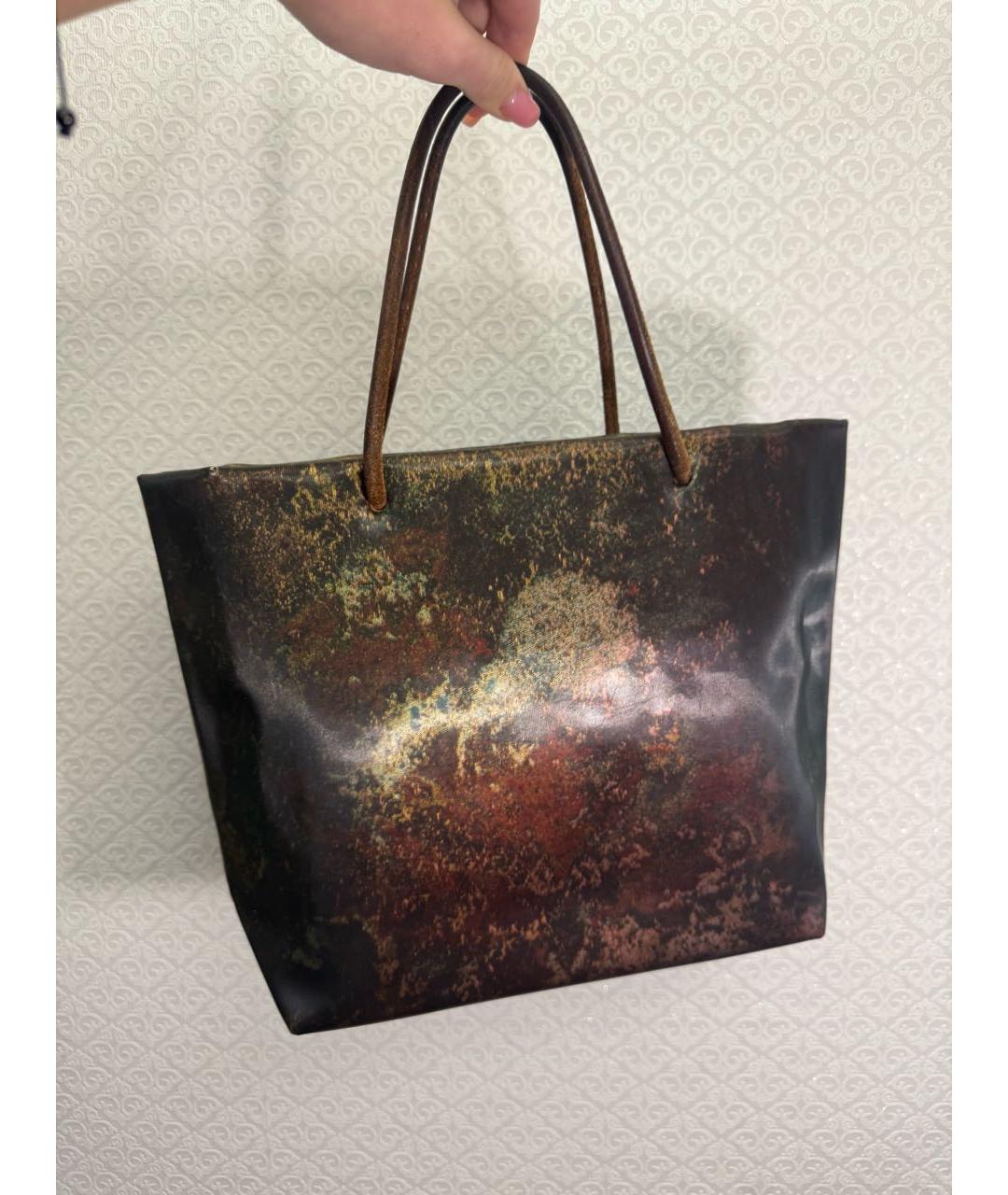 JEAN PAUL GAULTIER Мульти кожаная сумка с короткими ручками, фото 2