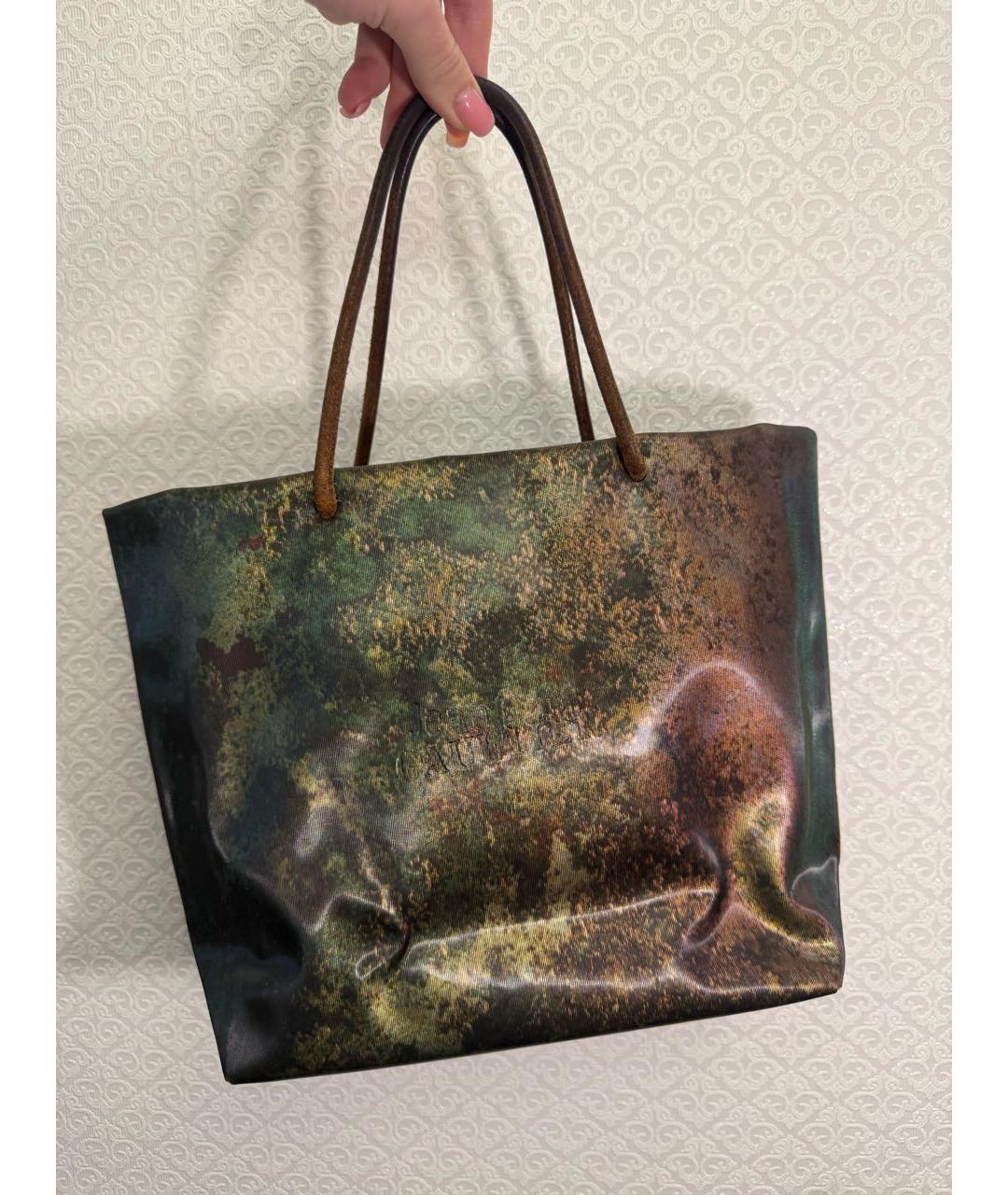 JEAN PAUL GAULTIER Мульти кожаная сумка с короткими ручками, фото 7