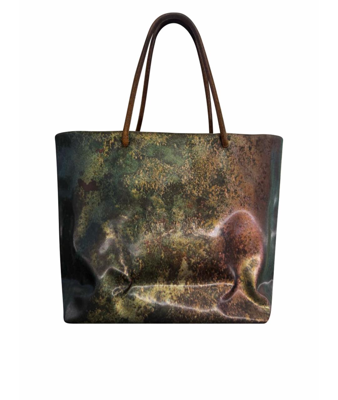 JEAN PAUL GAULTIER Мульти кожаная сумка с короткими ручками, фото 1