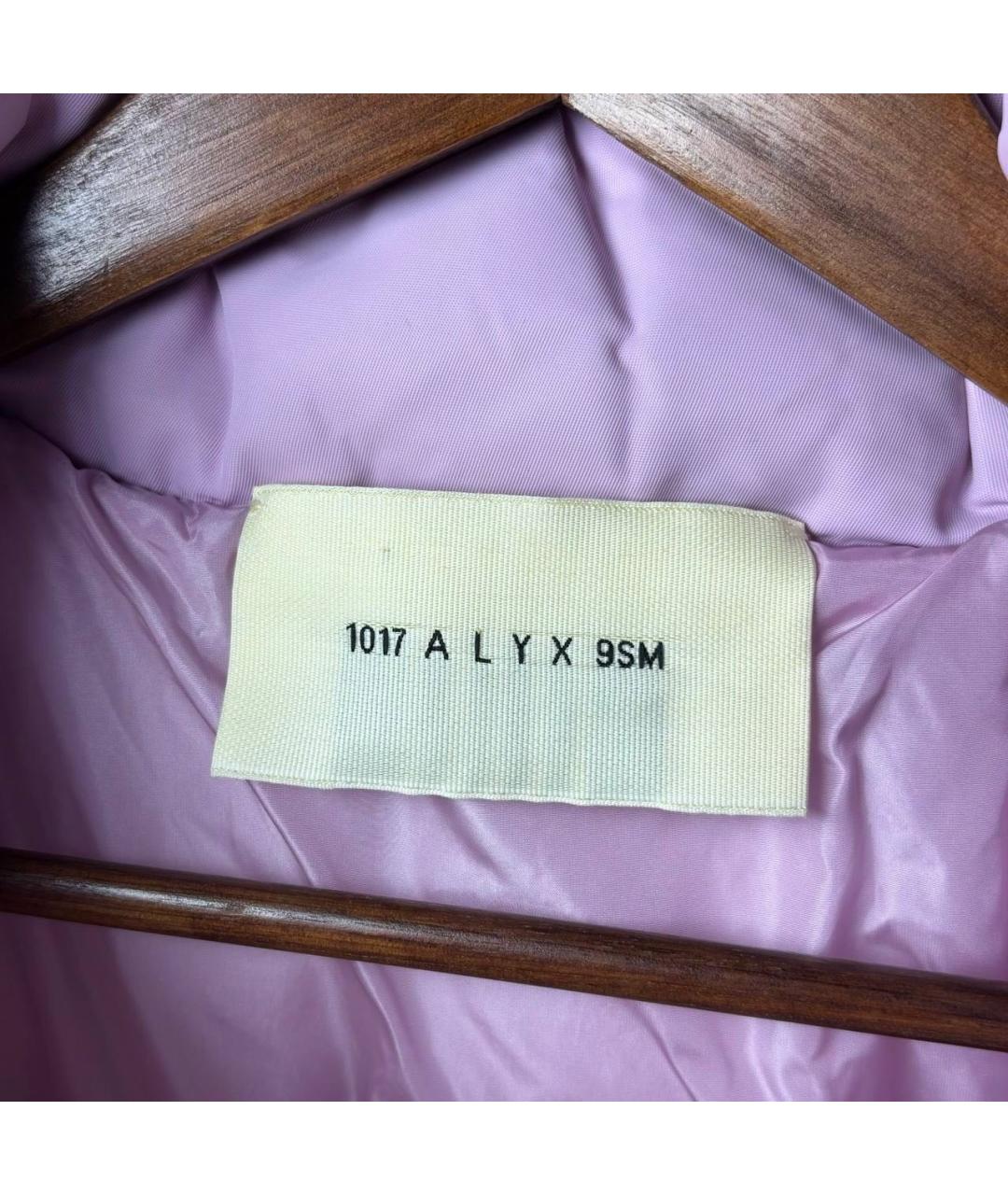 1017 ALYX 9SM Розовый полиамидовый пуховик, фото 5