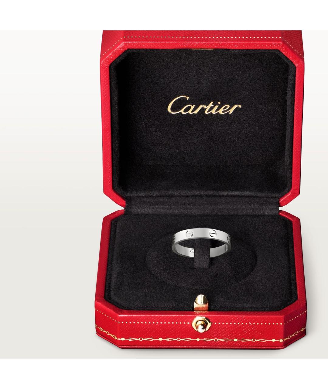 CARTIER Серебряное кольцо из белого золота, фото 5