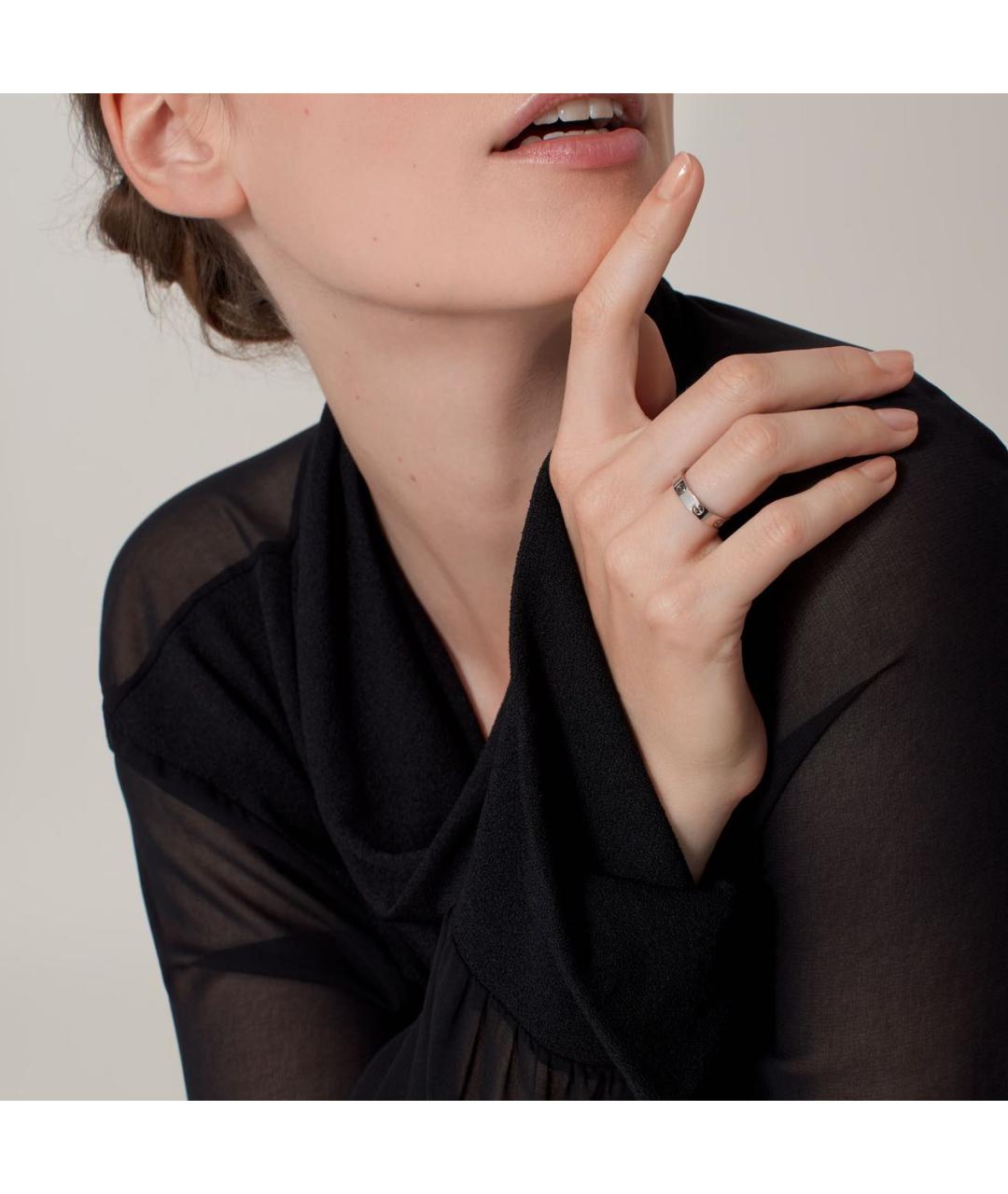 CARTIER Серебряное кольцо из белого золота, фото 3