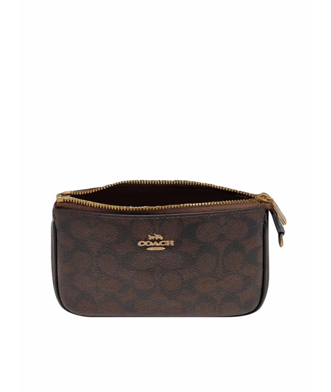 COACH Коричневая сумка через плечо, фото 1