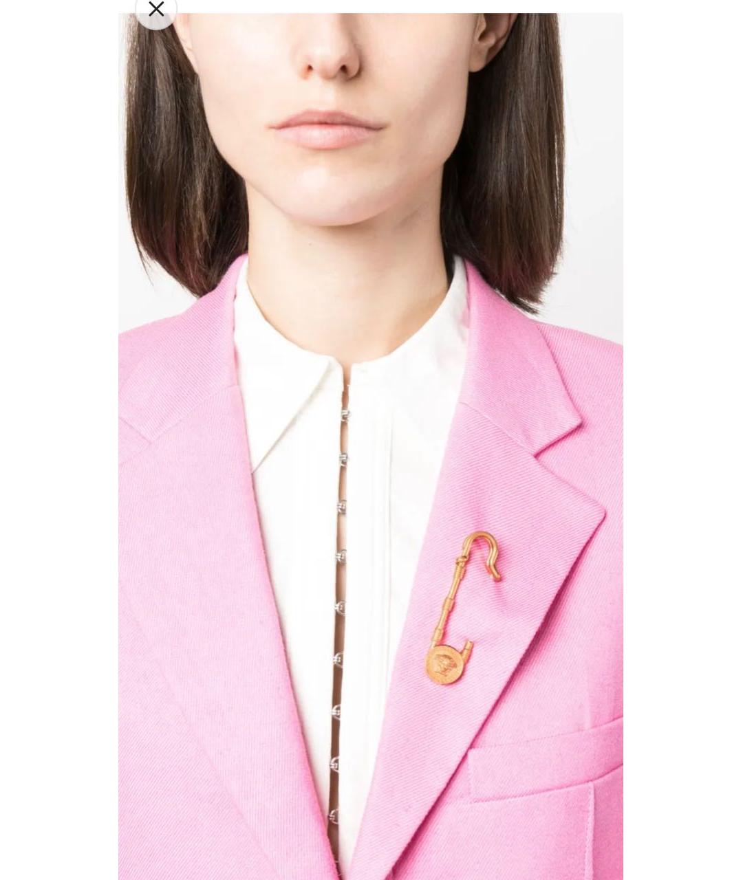 VERSACE Золотая булавка / брошь, фото 2