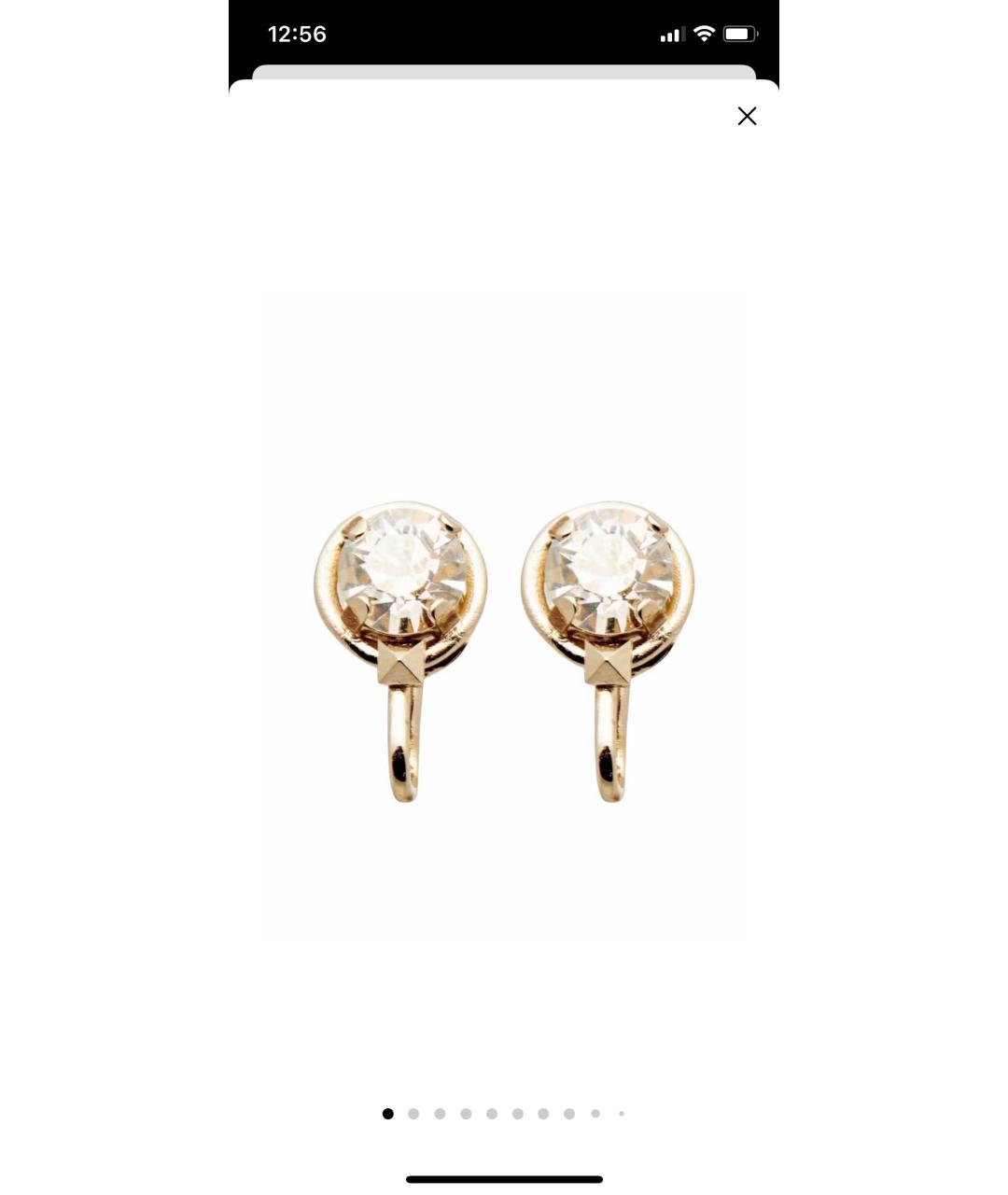 VALENTINO Золотые серьги, фото 7