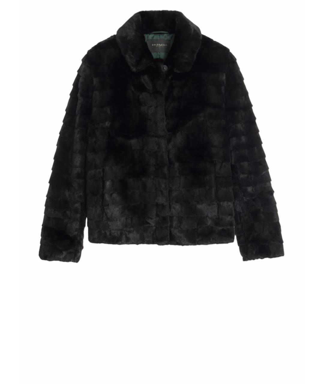 MAX MARA STUDIO Черная шуба, фото 1