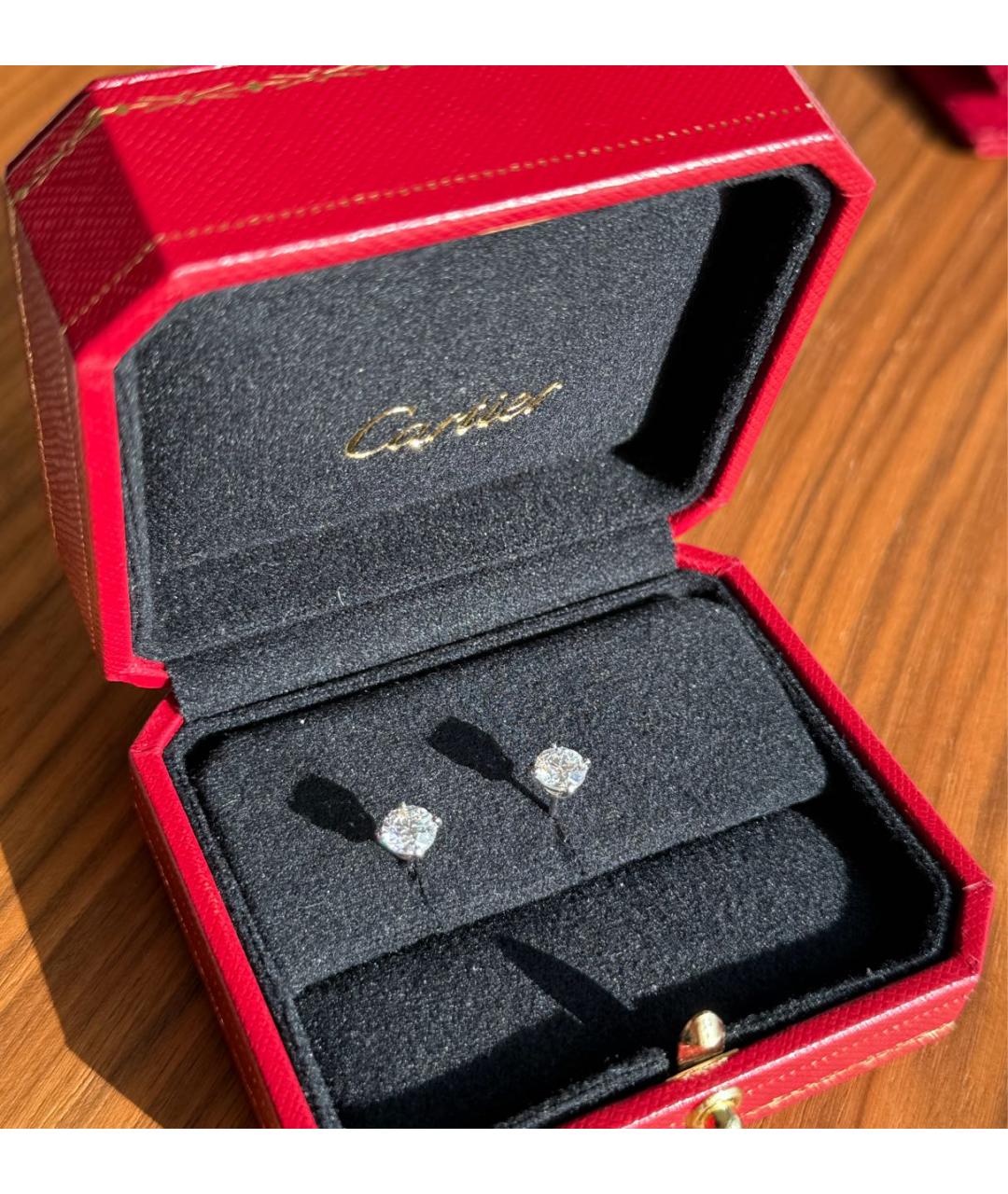 CARTIER Серебряные серьги, фото 4