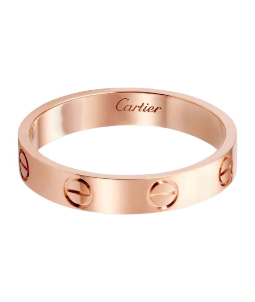 CARTIER Золотое кольцо из розового золота, фото 1