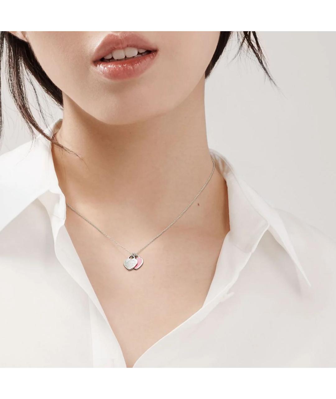 TIFFANY&CO Серебряное серебряное колье, фото 4