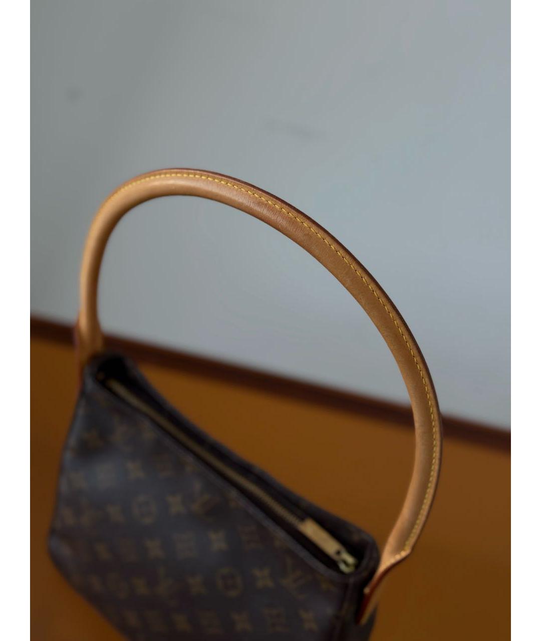 LOUIS VUITTON Коричневая сумка через плечо, фото 6